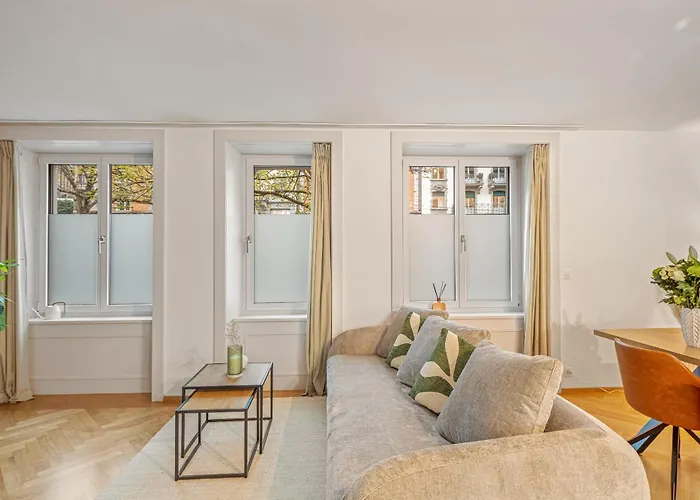 Im Stadtzentrum Gelegenes Mit Kingsize Bed Appartement