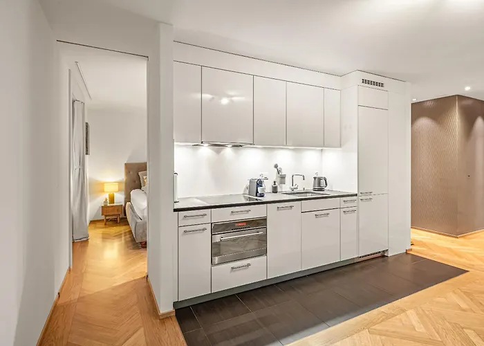 Im Stadtzentrum Gelegenes Mit Kingsize Bed Lejlighed *